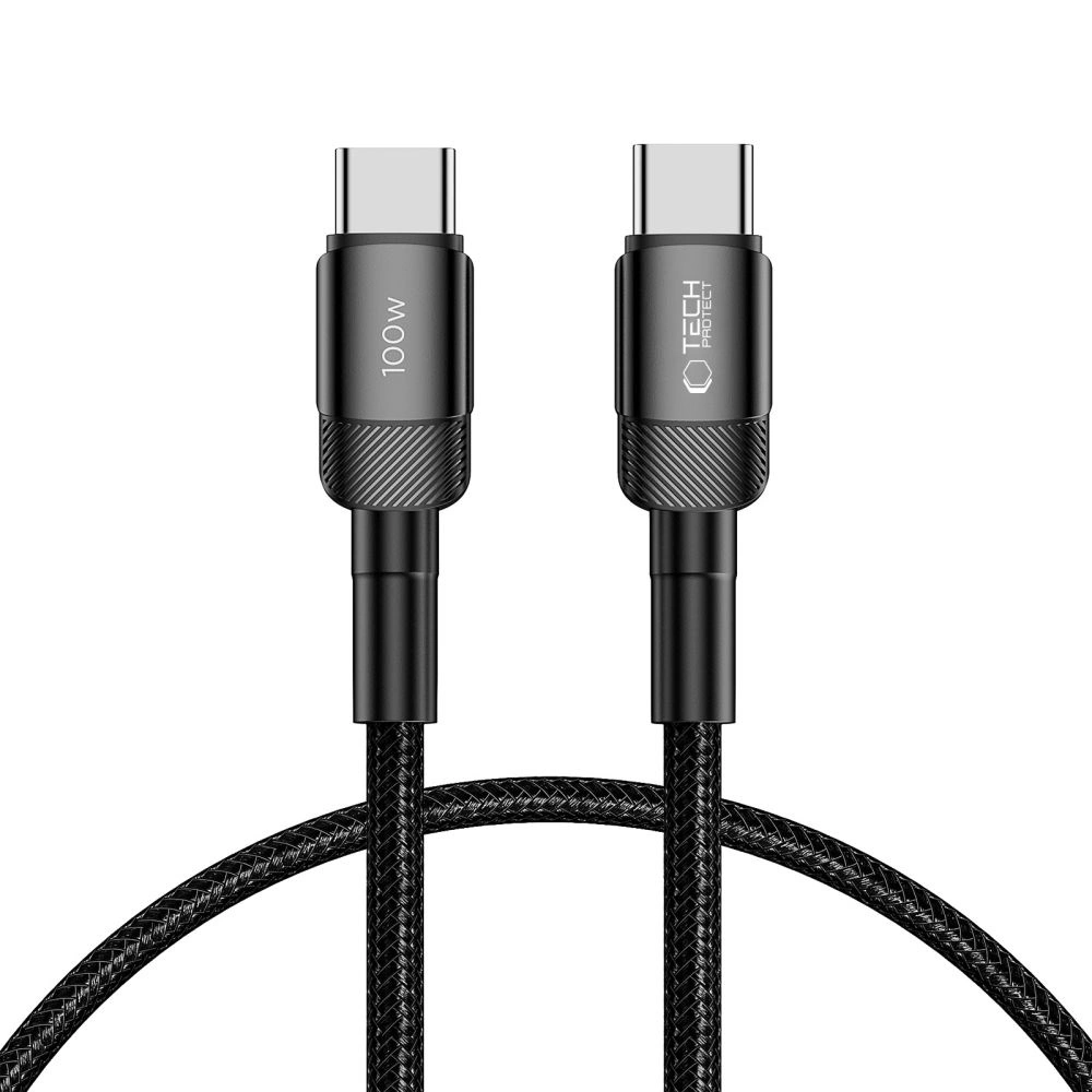 Tech-Protect UltraBoost Evo USB-C / USB-C PD cable 100W 5A 0.5m - black