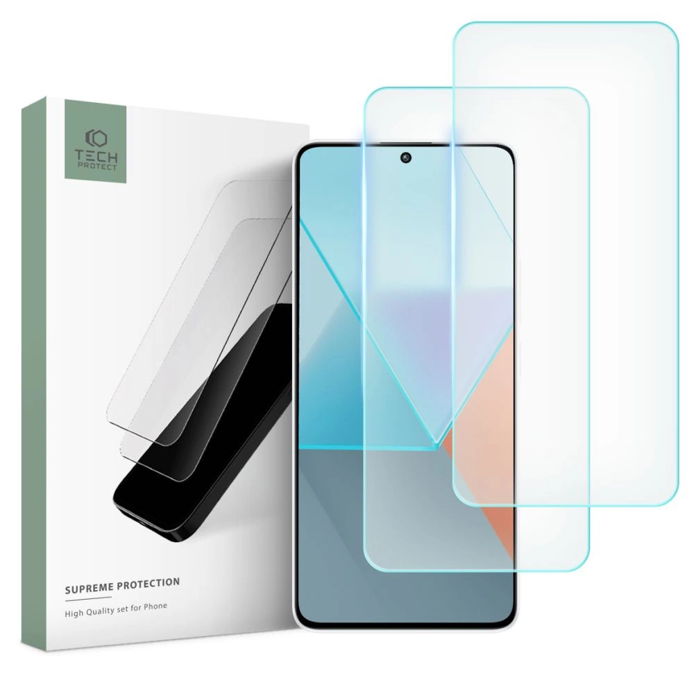 Tech-Protect Supreme Tempered Glass for Xiaomi Redmi Note 13 / 13 Pro / 4G / 5G