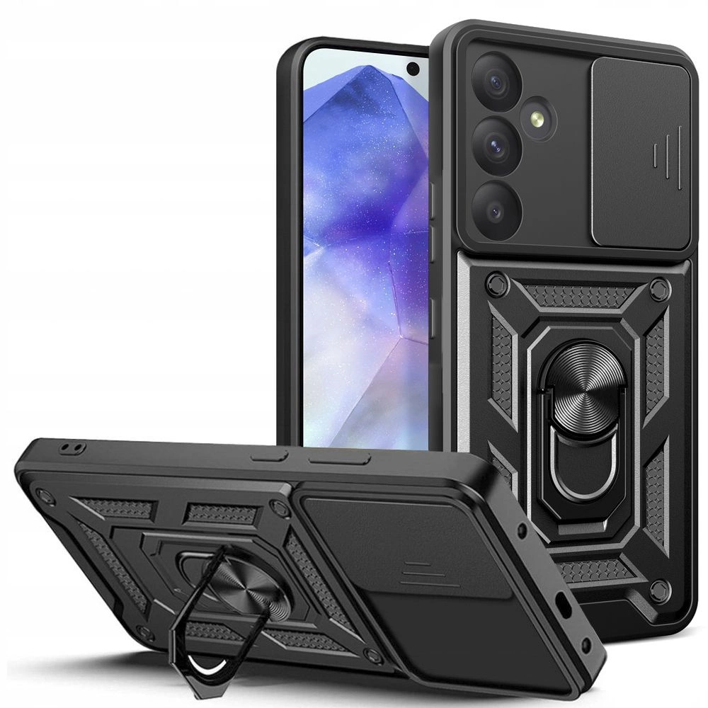 Tech-Protect CamShield Pro Case for Samsung Galaxy A55 5G - Black