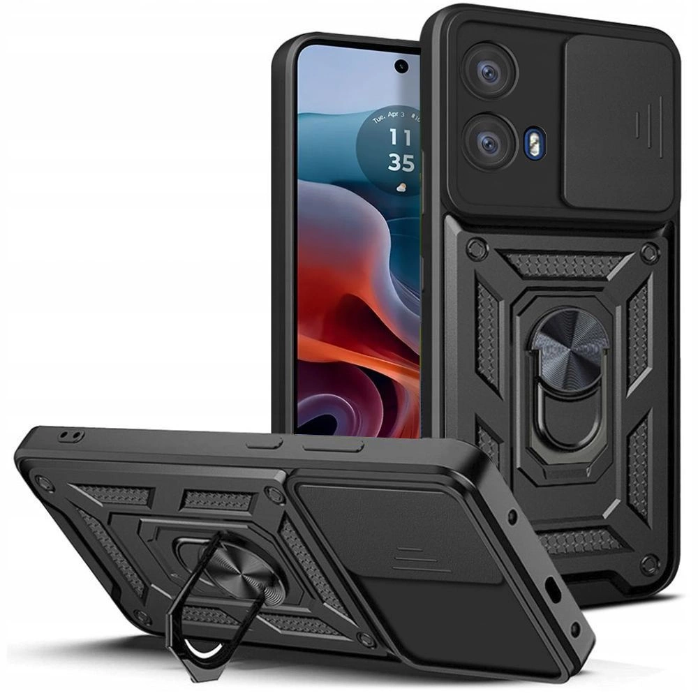 Tech-Protect CamShield Pro Case for Motorola Moto G34 5G - Black