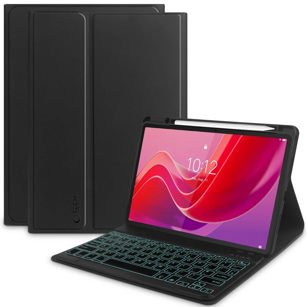 Tech-Protect SC Pen + Keyboard Case with Keyboard for Lenovo Tab M11 11" TB-330 - Black