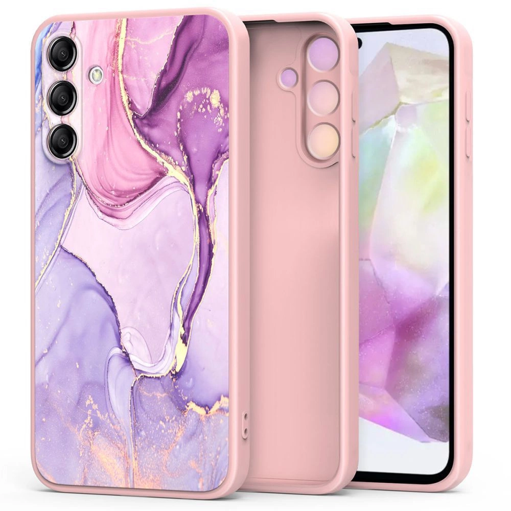 Tech-Protect Icon Case for Samsung Galaxy A35 5G - Pink and Purple