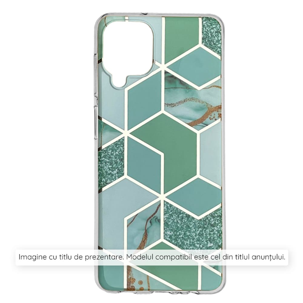 Techsuit - Marble Series - Xiaomi Redmi 14C / Poco C75 - Green Hex