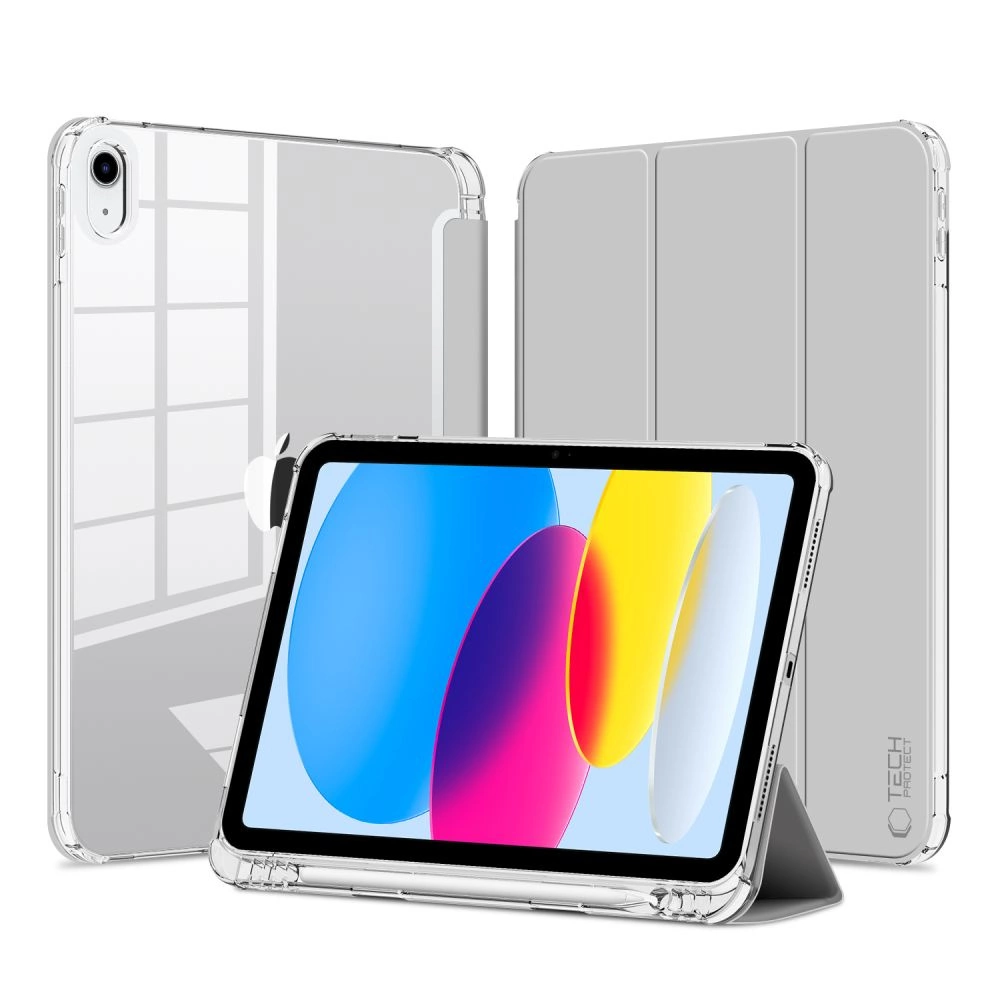 Tech-Protect SC Pen Hybrid Case for iPad 10.9" 2022 - Gray