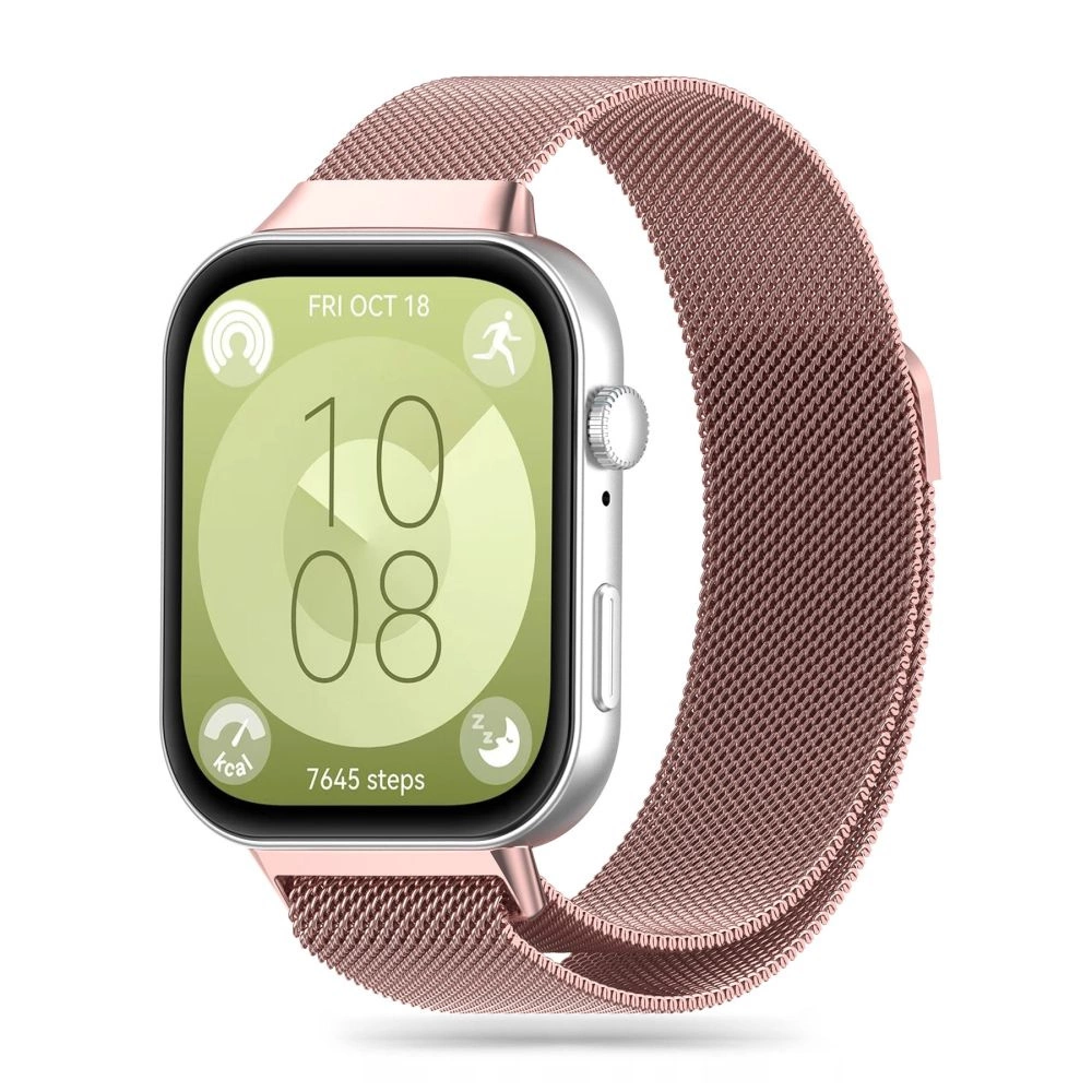 Tech-Protect MilaneseBand for Huawei Watch Fit 3 - Pink