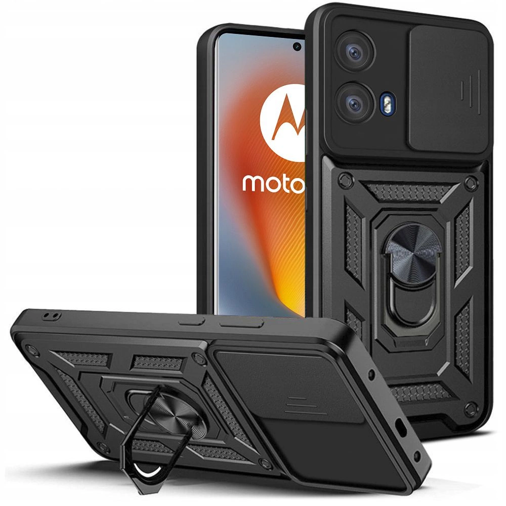 Tech-Protect CamShield Pro Case for Motorola Edge 50 Fusion 5G - Black