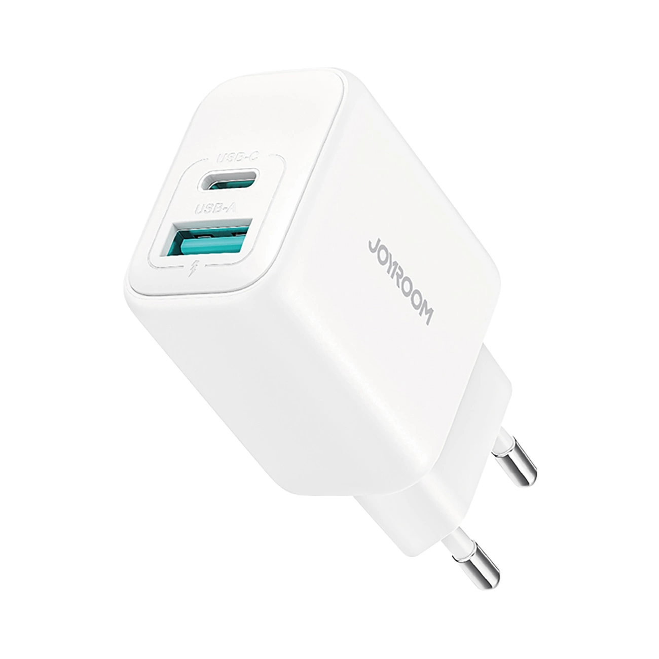 Joyroom JR-TCF21 network charger USB-C / USB-A 20W PD / QC 3.0 - white