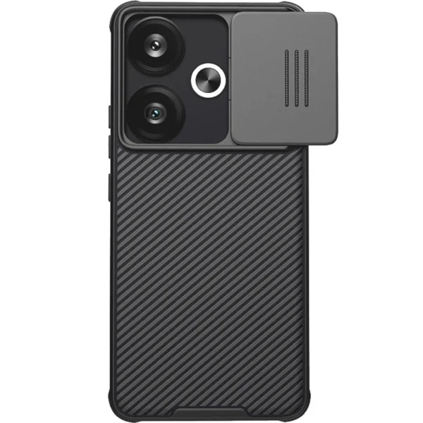 Nillkin CamShield Pro Case for Xiaomi Redmi Turbo 3 / Poco F6 - black