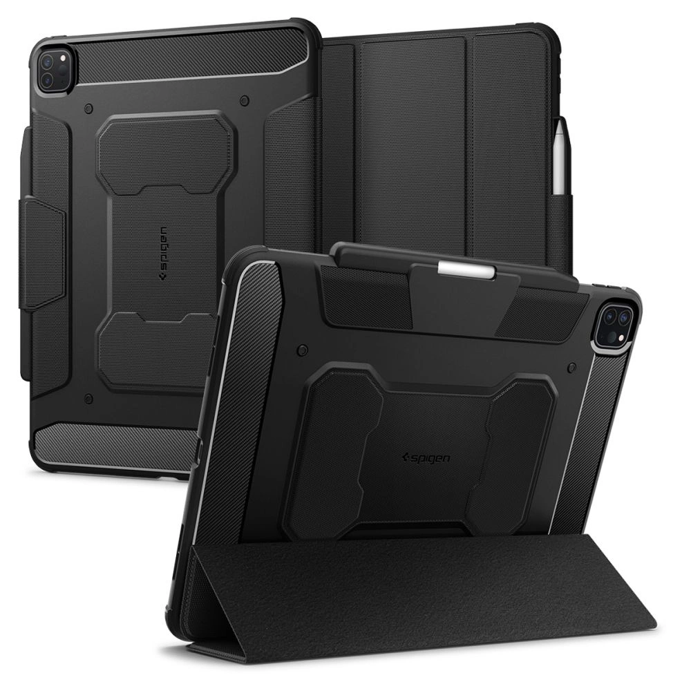 Spigen Rugged Armor Pro Case for iPad Pro 13" 2024 - Black