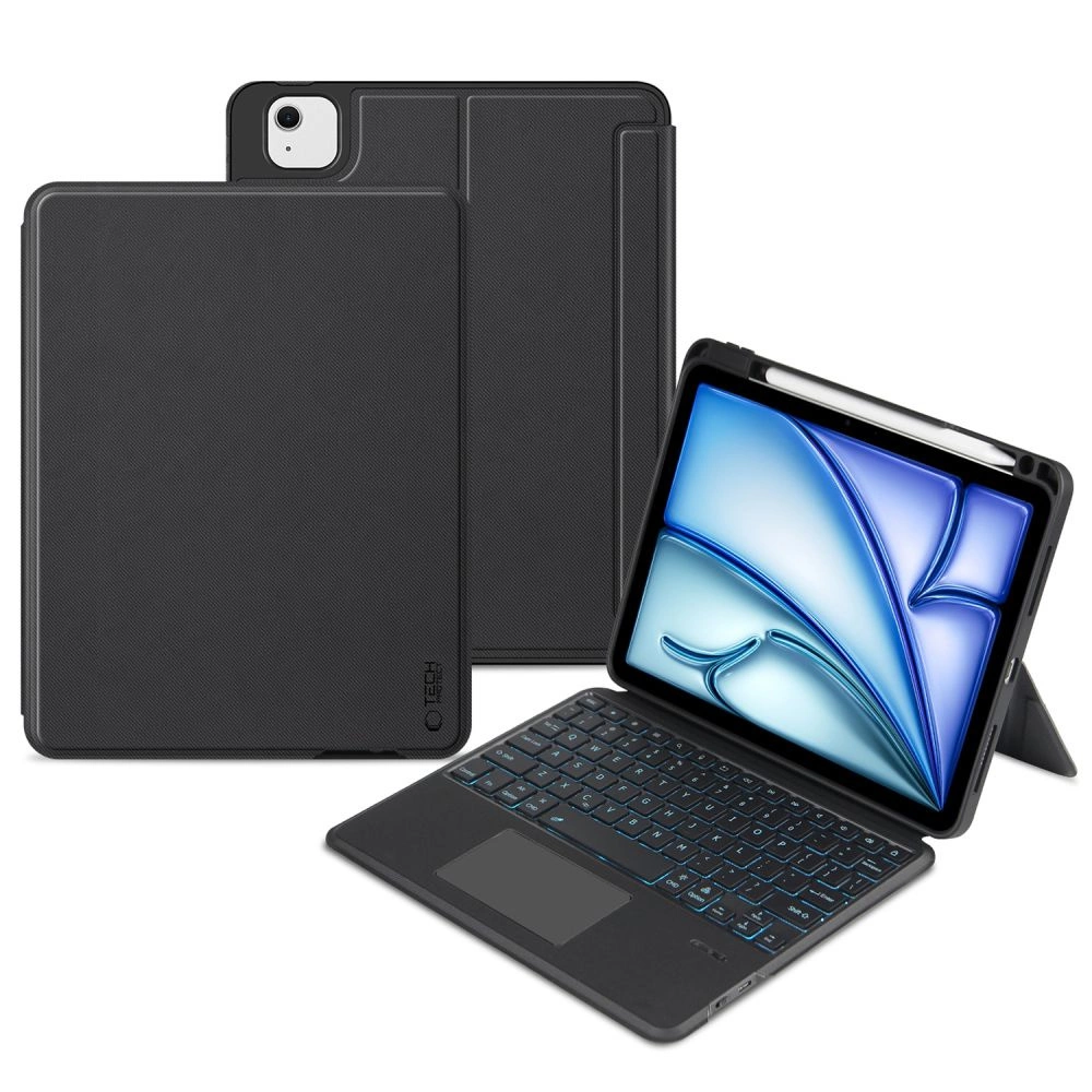 Tech-Protect SC Mag Pen + Keyboard Case for Apple iPad Air 10.9" 4th / 5th gen. (2020-2022) / 11" 6th gen. (2024) - Black