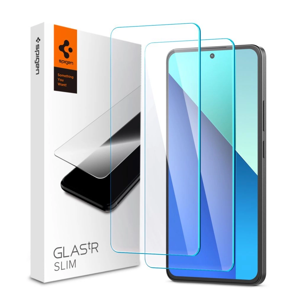 Spigen Glas.tR Slim tempered glass for Xiaomi Redmi Note 13 / 13 LTE - 2 pcs.