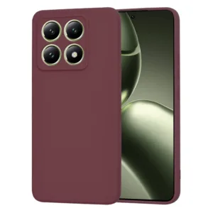 Techsuit - SoftFlex - Xiaomi 14T - Plum Red