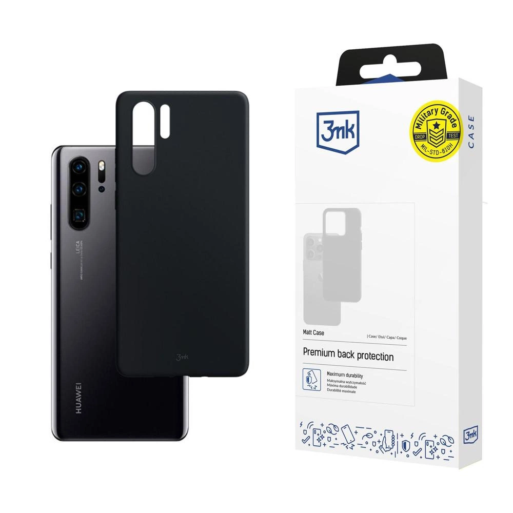 3mk Matt Case for Huawei P30 Pro - black