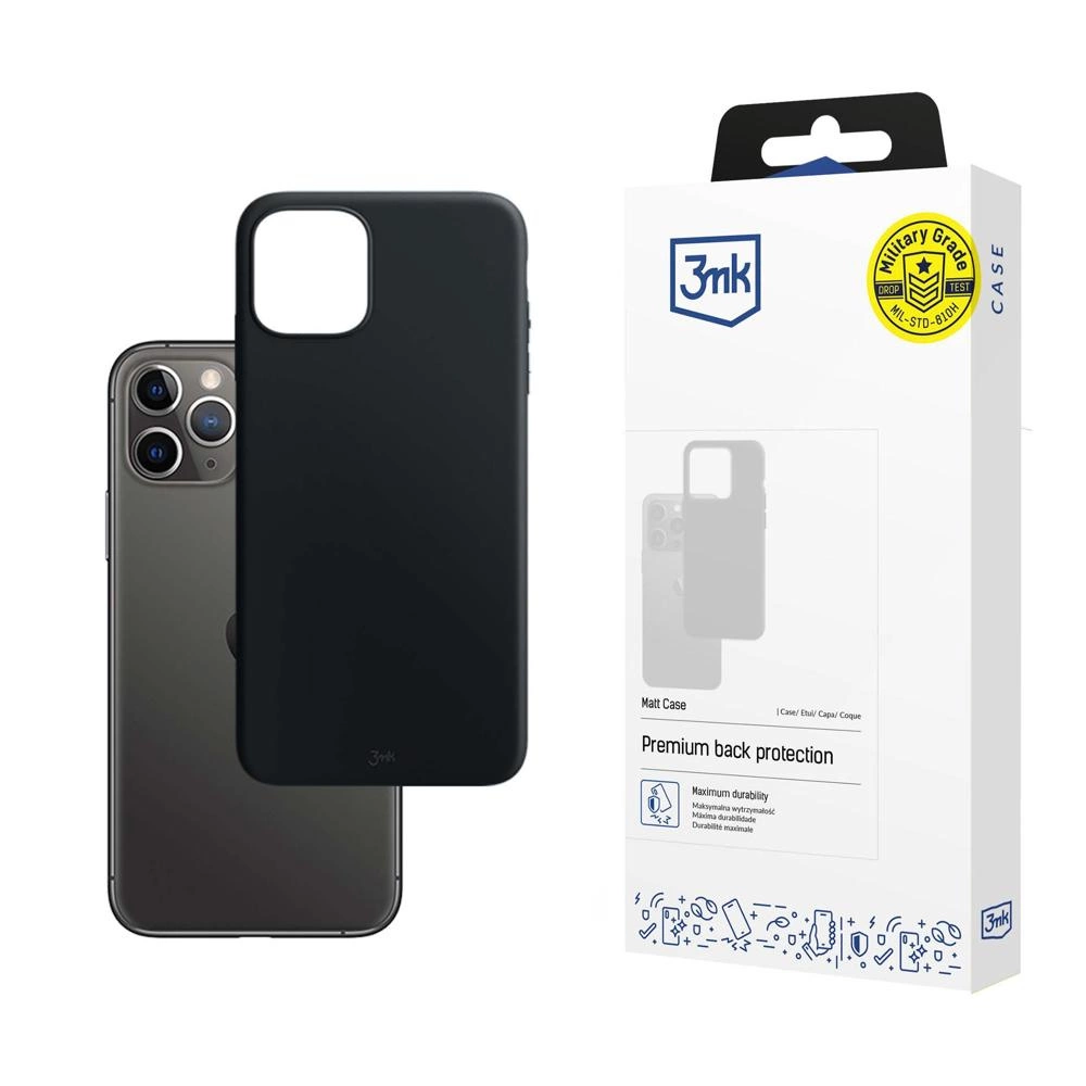 3mk Matt Case for iPhone 11 Pro - black