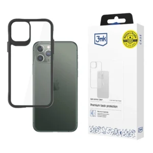 3mk Satin Armor Case+ case for iPhone 11 Pro Max - transparent