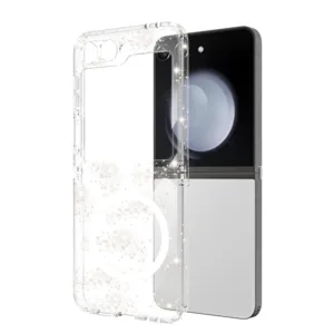 Techsuit - SparkleSkin MagSafe Series - Samsung Galaxy Z Flip6 - Clear