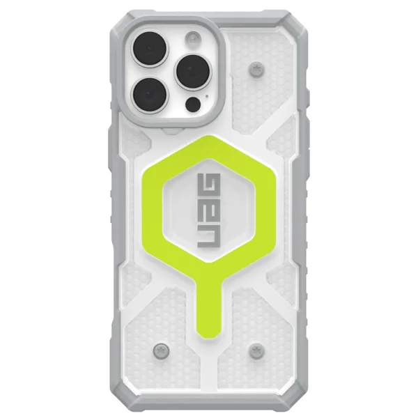 UAG - Pathfinder Clear MagSafe - iPhone 16 Pro Max - Active Neon