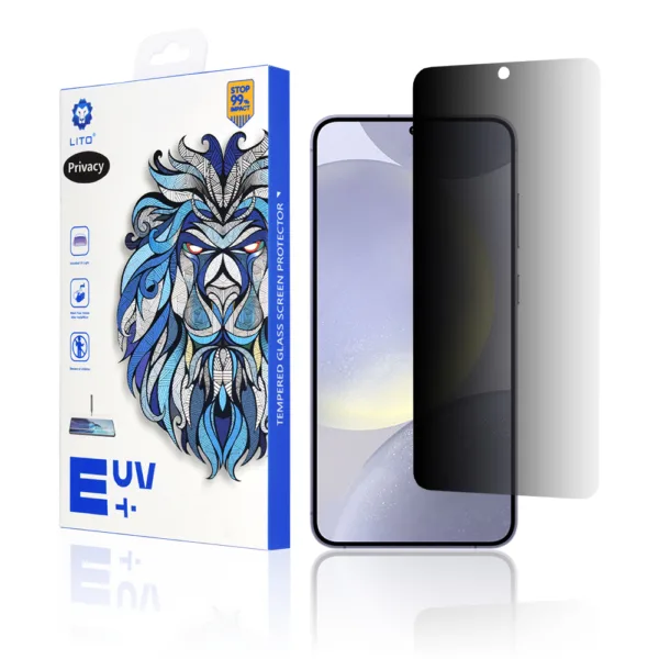 Lito - 3D UV Glass - Samsung Galaxy S24 Plus - Privacy