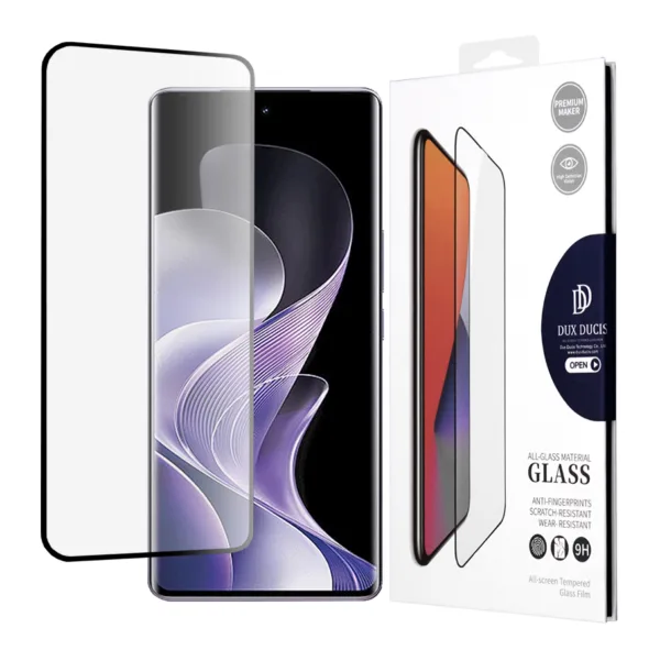 Dux Ducis - Tempered Glass - Vivo V40 - Black