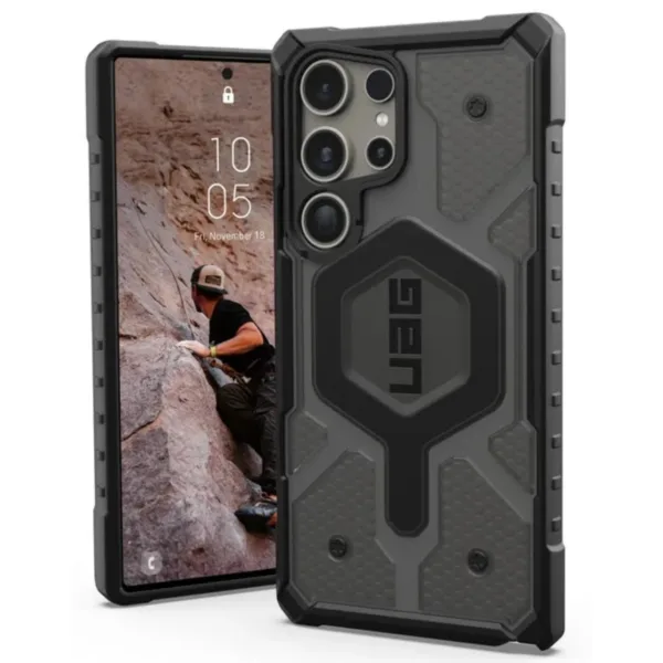 UAG - Pathfinder Clear MagSafe - Samsung Galaxy S24 Ultra - Ash