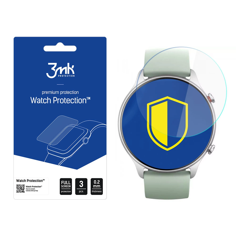 3mk Watch Protection™ v. ARC+ protective film for Xiaomi Amazfit GTR 2e