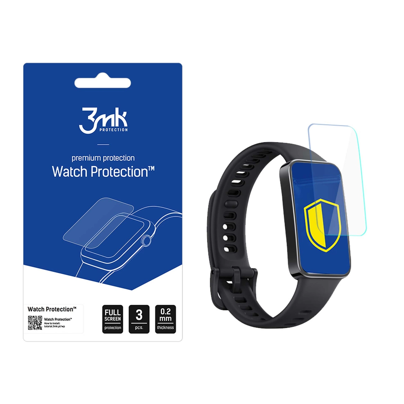 3mk Watch Protection ARC Protective Film for Huawei Band 9