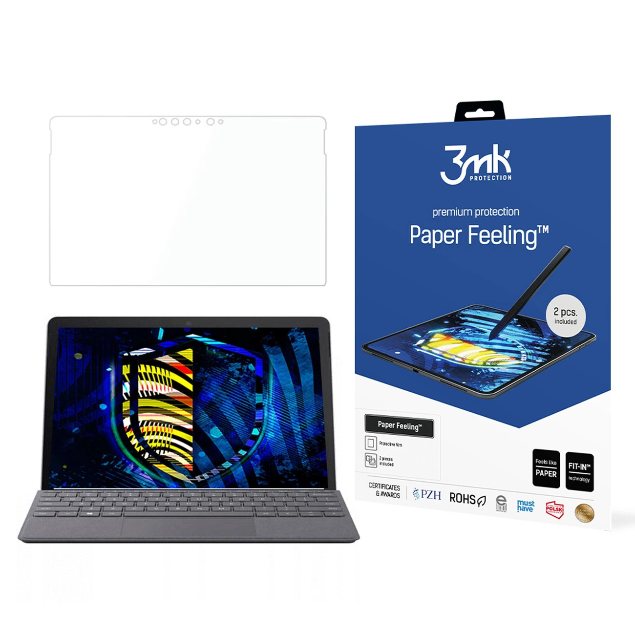 3mk Paper Feeling™ matte foil for Microsoft Surface Go 3 / Go 4