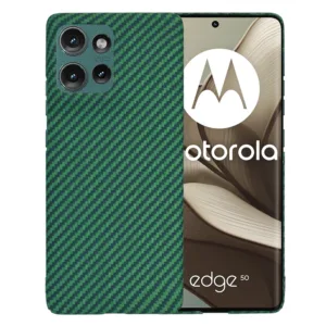 Techsuit - Carbonite FiberShell - Motorola Edge 50 - Green