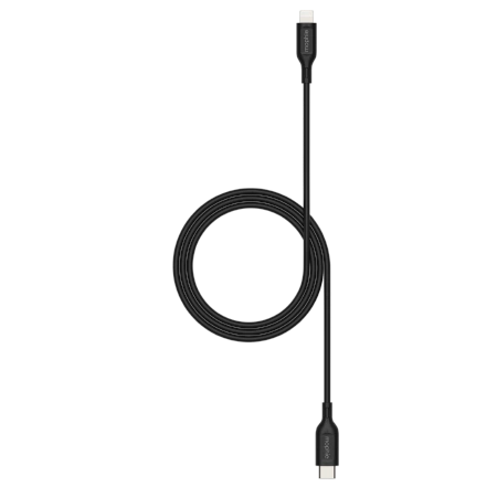 Mophie Essentials Lightning to USB-C Cable 1m - Black