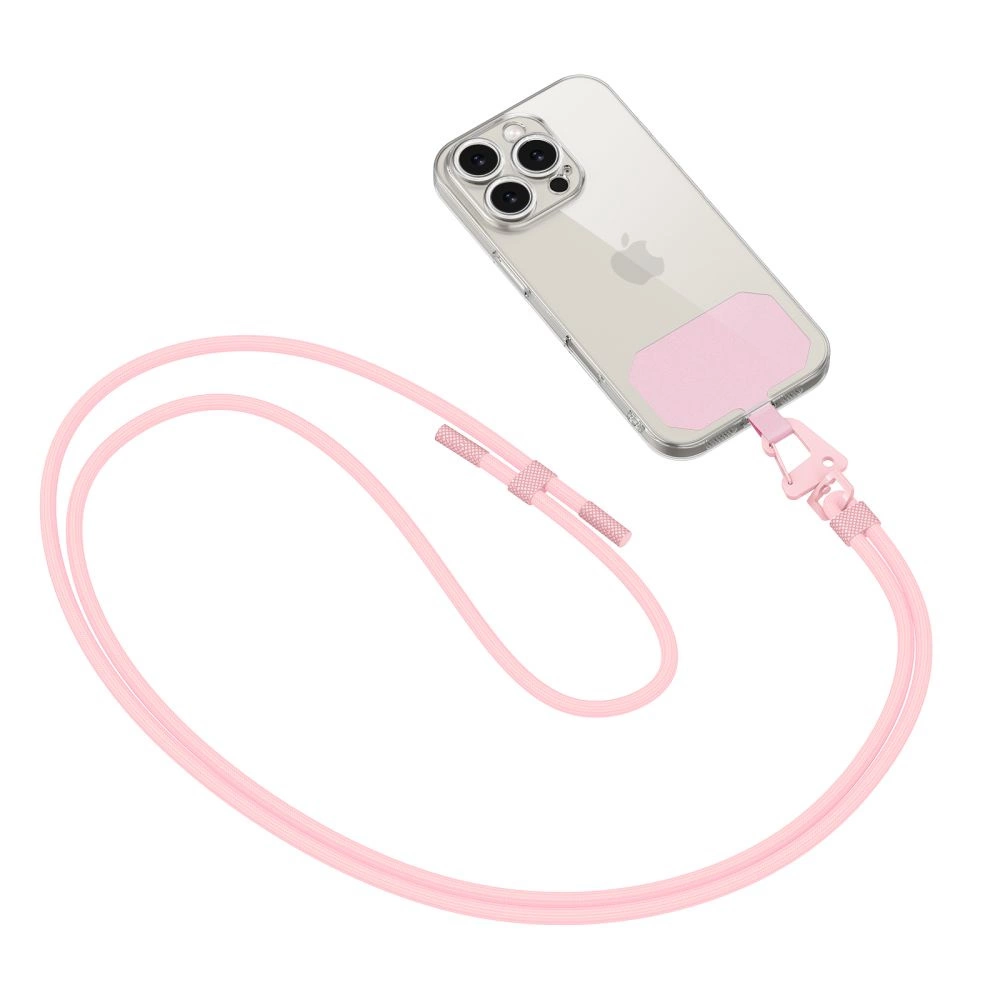 Tech-Protect C5S Rope Crossbody Strap Leash - Pink