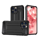 Hybrid Armor iPhone 16 Pro Case - Black