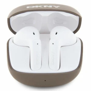 DKNY TWS BT Satiny Finish Headphones - Brown