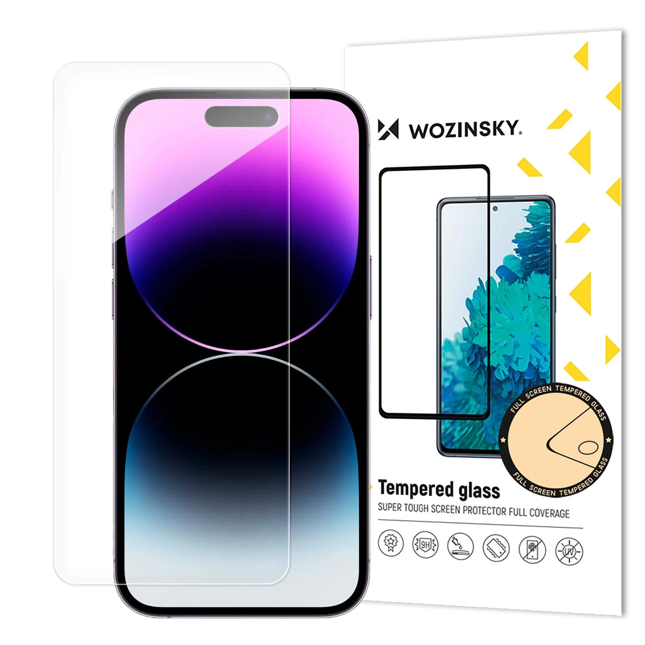 Wozinsky 9H Flexible Nano Glass Hybrid Glass for iPhone 16 Plus Flexible