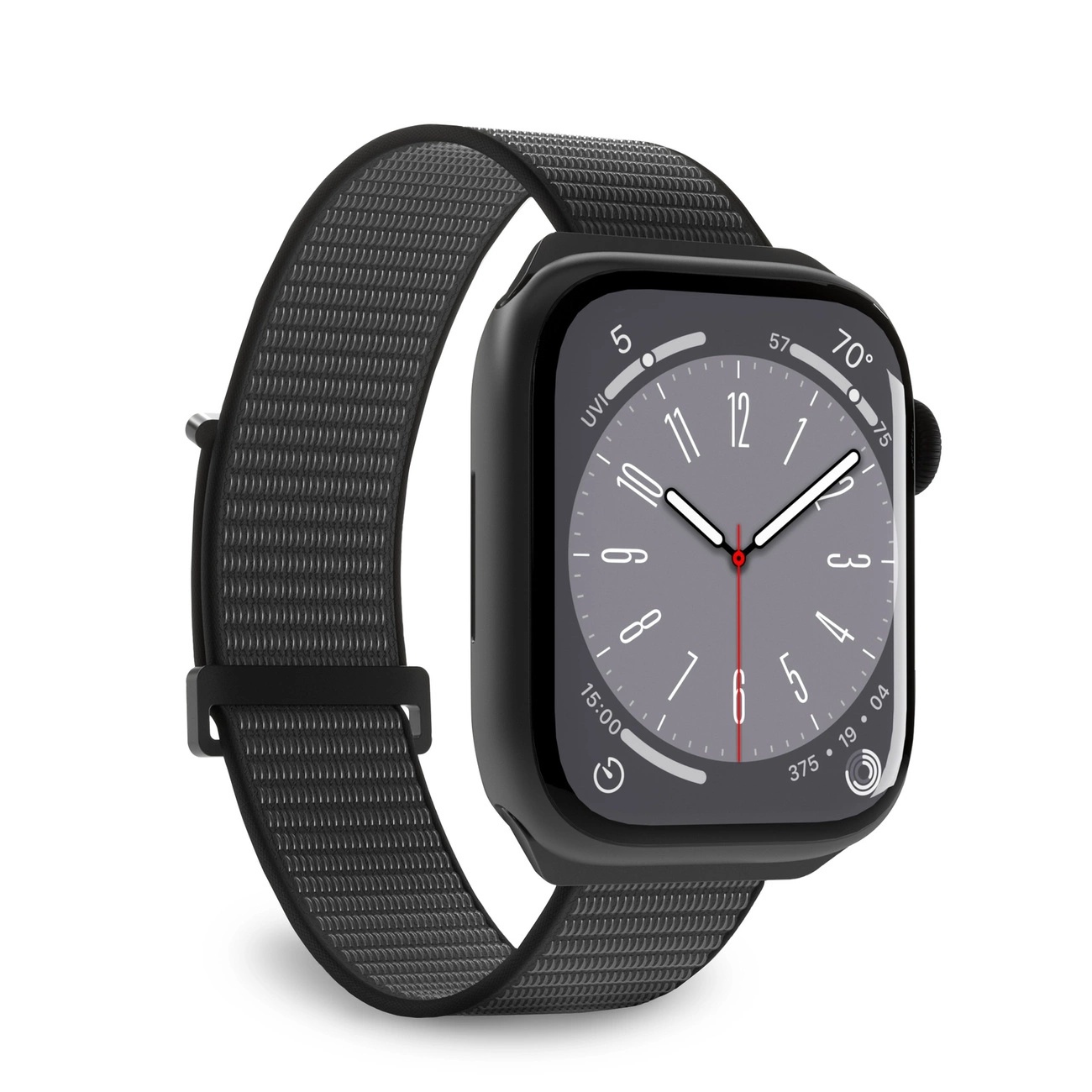 Puro Sport Nylon Strap for Apple Watch 38 / 40 / 41 mm - Black