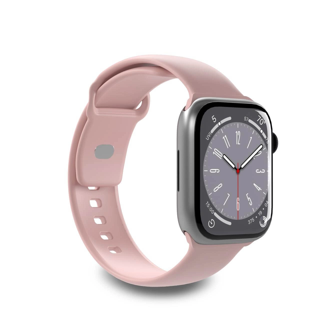 Puro Icon Silicone Strap for Apple Watch 38 / 40 / 41 mm - Pink (2 pcs.)