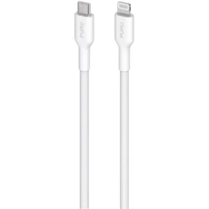 Puro Fabrik USB-C - Lightning Cable with MFI 1.2m - White