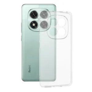 Techsuit - Clear Silicone - Xiaomi Redmi Note 14 Pro - Transparent