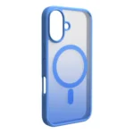 Puro Gradient MagSafe Silicone Case for iPhone 16 - Blue