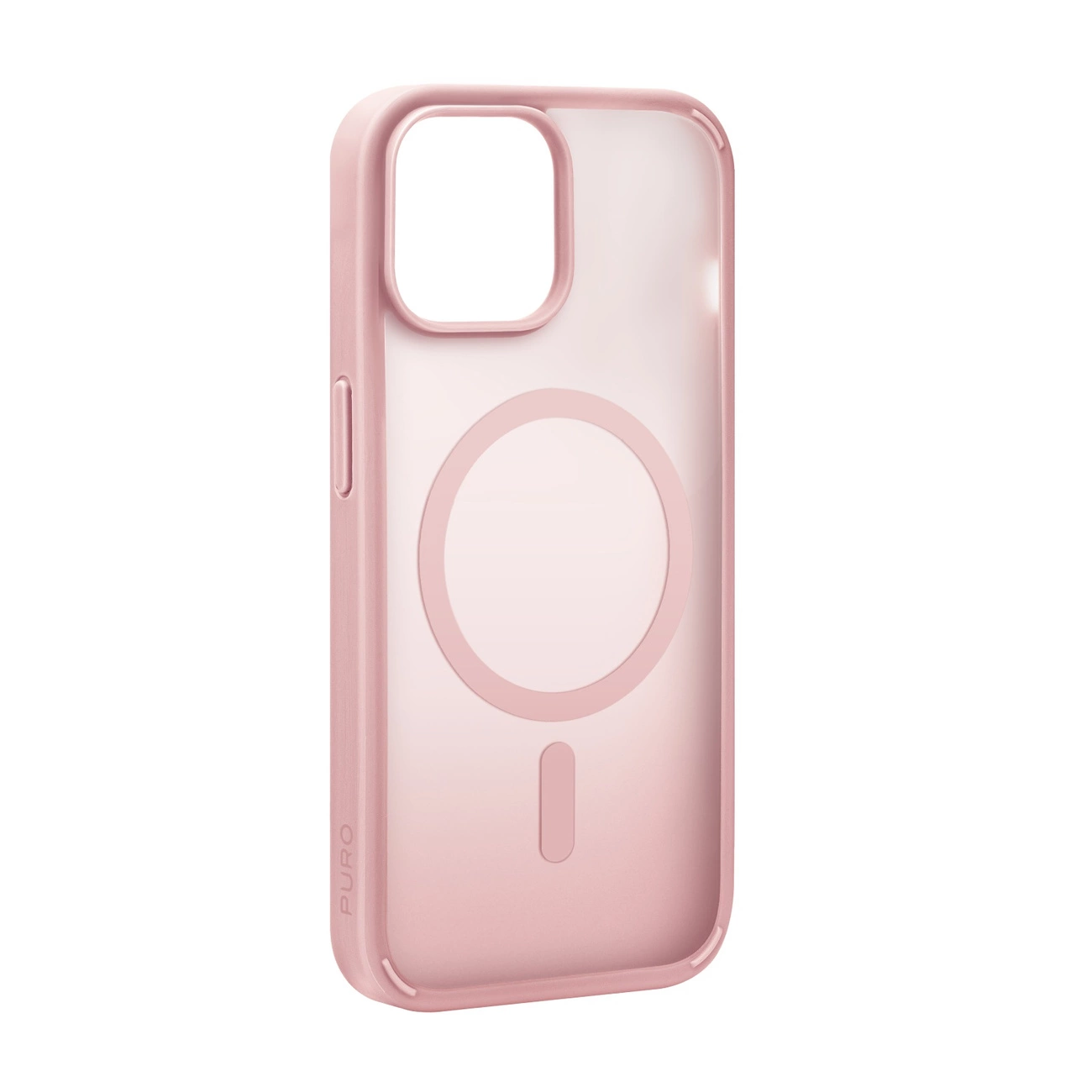 Puro Gradient MagSafe Silicone Case for iPhone 15 Plus - Pink