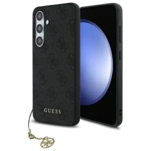 Guess - Hardcase 4G Charms Collection (GUHCS24FEGF4GGR) - Samsung Galaxy S24 FE - Grey