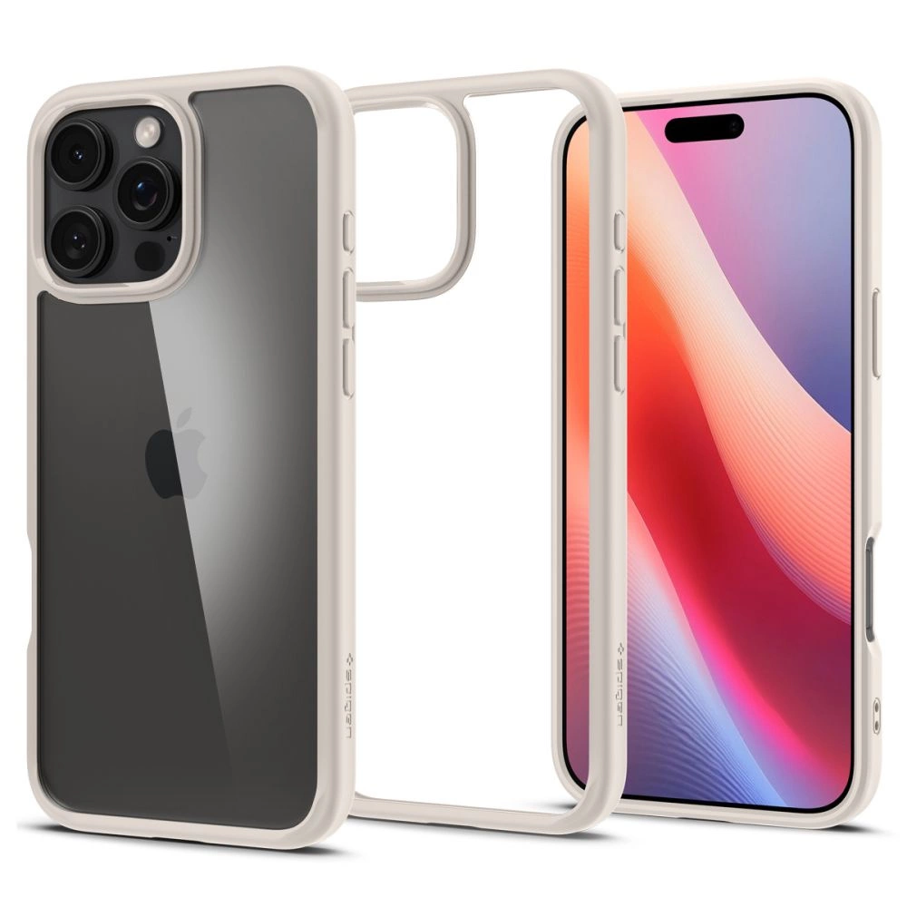 Spigen Ultra Hybrid case for iPhone 16 Pro - titanium