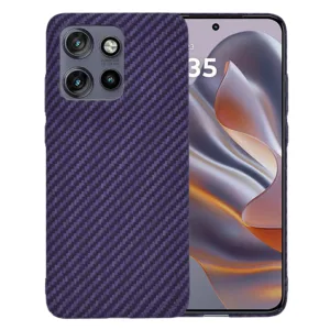 Techsuit - Carbonite FiberShell - Motorola Edge 50 Neo / Motorola ThinkPhone 25 - Purple