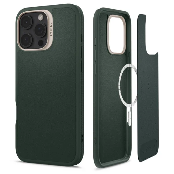 Spigen Cyrill Kajuk MagSafe iPhone 16 Pro Max Case - Green