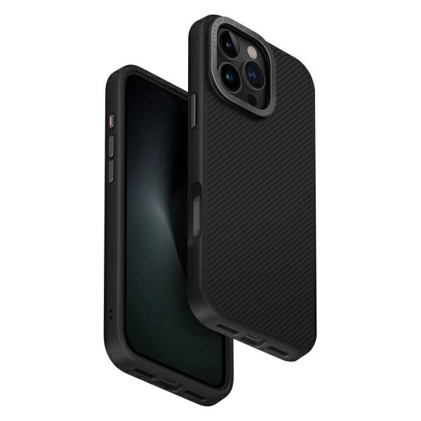 Uniq Keva Max Magclick Charging Case for iPhone 16 Pro Max - Black