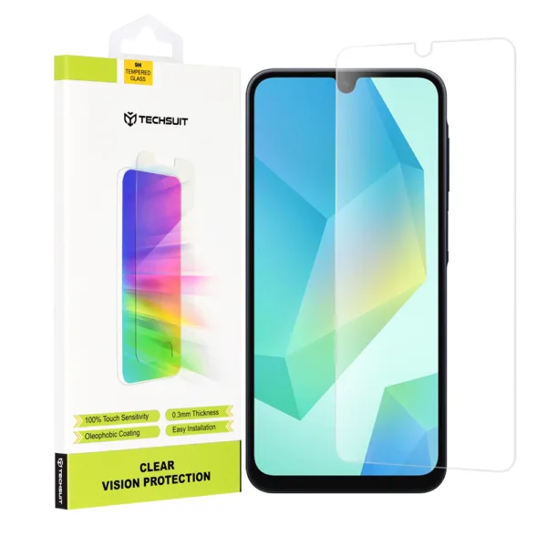 Techsuit - Clear Vision Glass - Samsung Galaxy A16 4G / A16 5G - Transparent