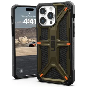 UAG - Monarch - iPhone 15 Pro Max - Kevlar Element Green