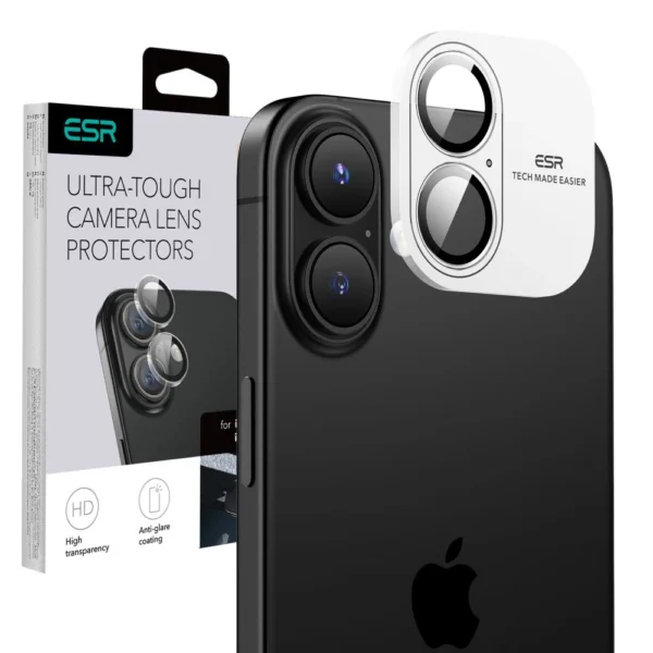 ESR Armorite Tempered Glass for iPhone 16 / 16 Plus Camera