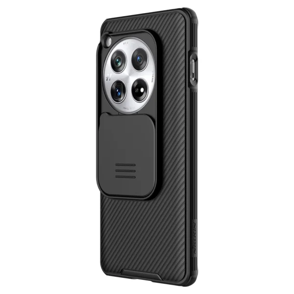 Nillkin CamShield Pro Case for OnePlus 12 with Camera Cover - Black-1