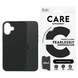 CARE by PanzerGlass Fashion Case iPhone 16 Plus 6.7" black/black MagSafe 1379