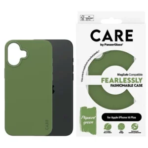 CARE by PanzerGlass Fashion Case iPhone 16 Plus 6.7" green/green MagSafe 1387